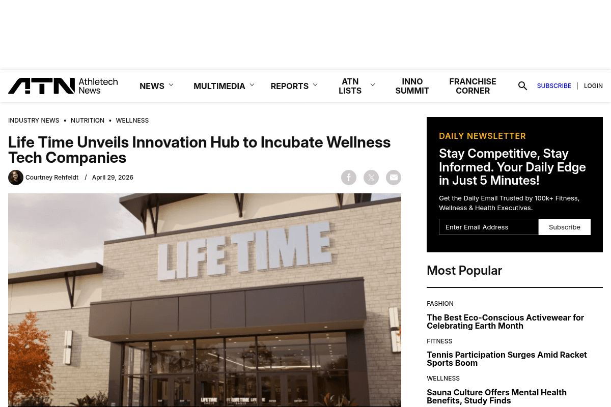 Life Time Innovation Hub