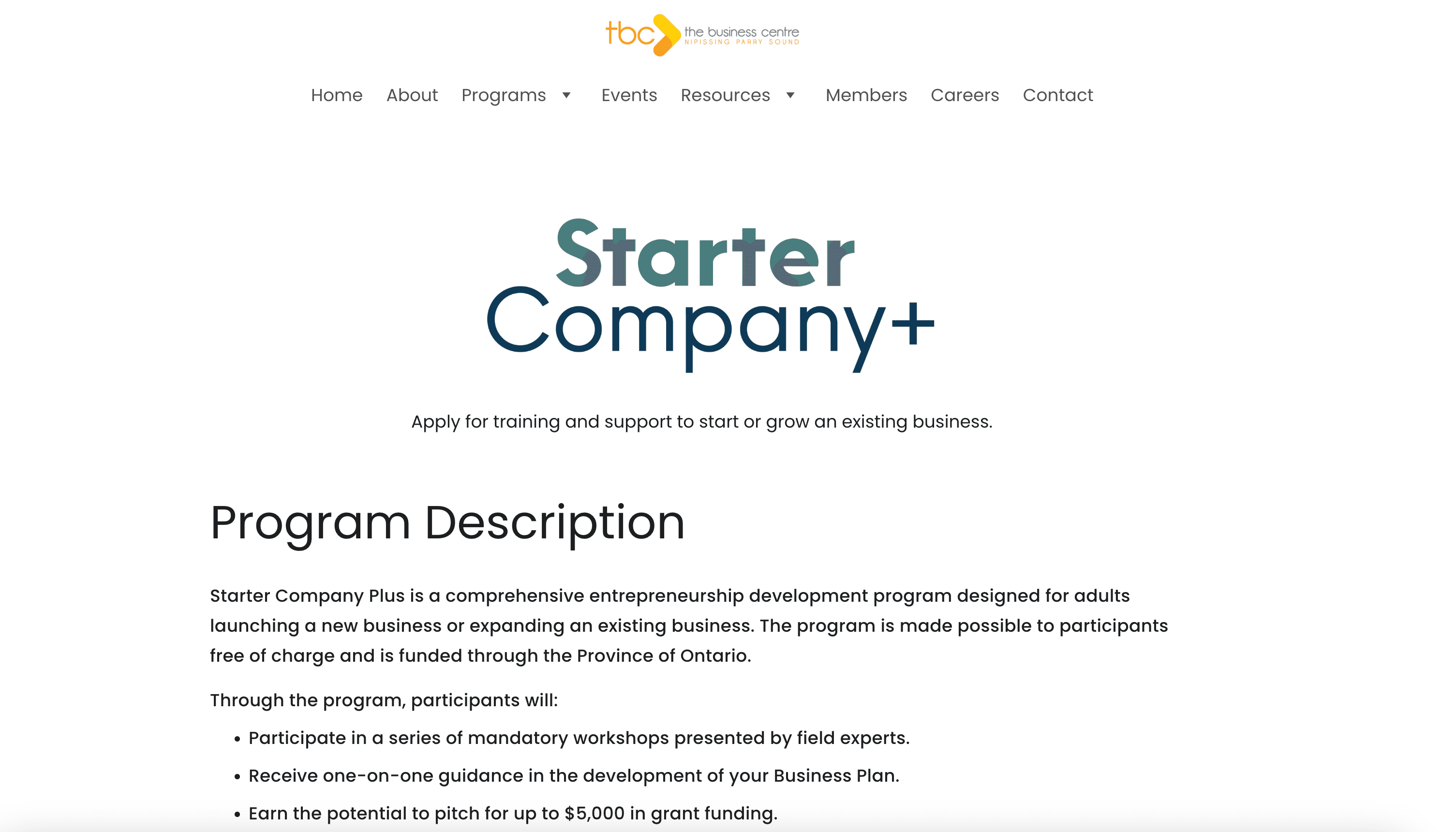 Starter Company+