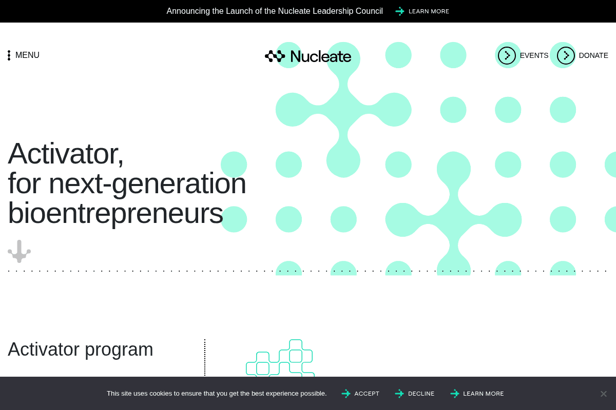 Nucleate Activator Program 2026