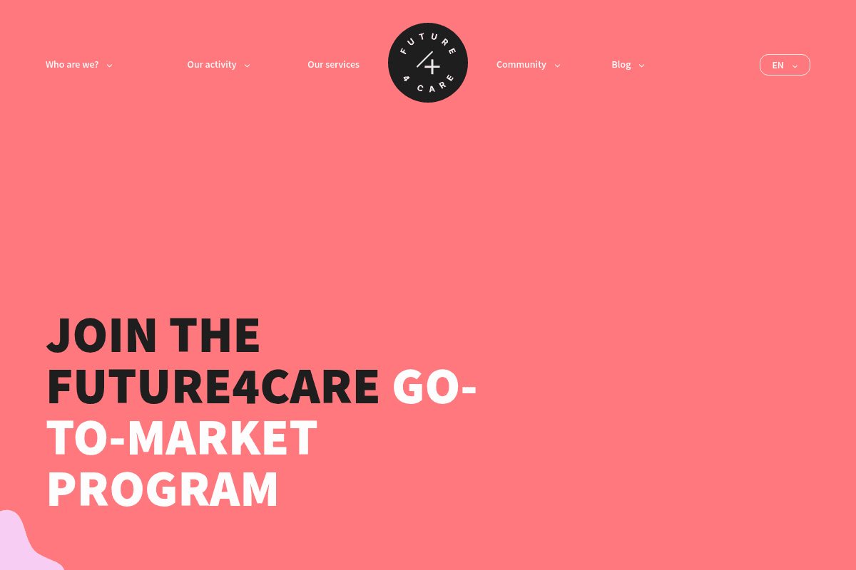 Future4care Go-To-Market Program 2026