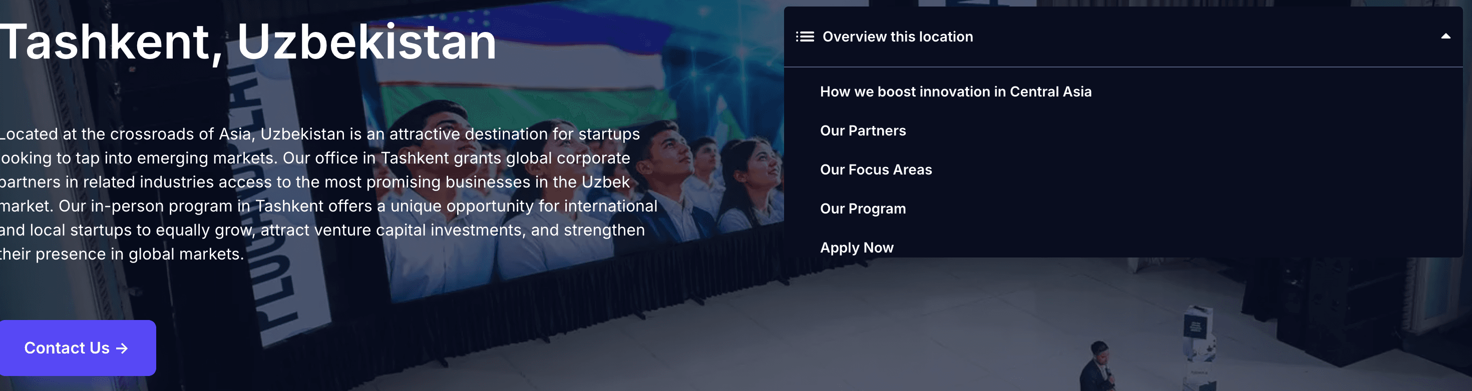 Plug and Play International Accelerator in Uzbekistan