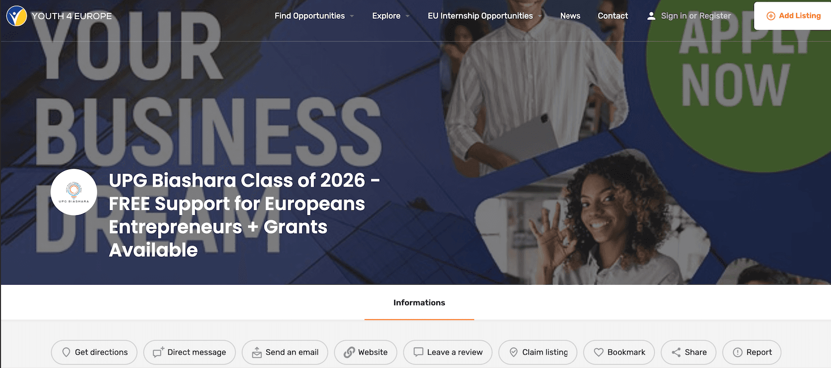 UPG Biashara Class of 2026