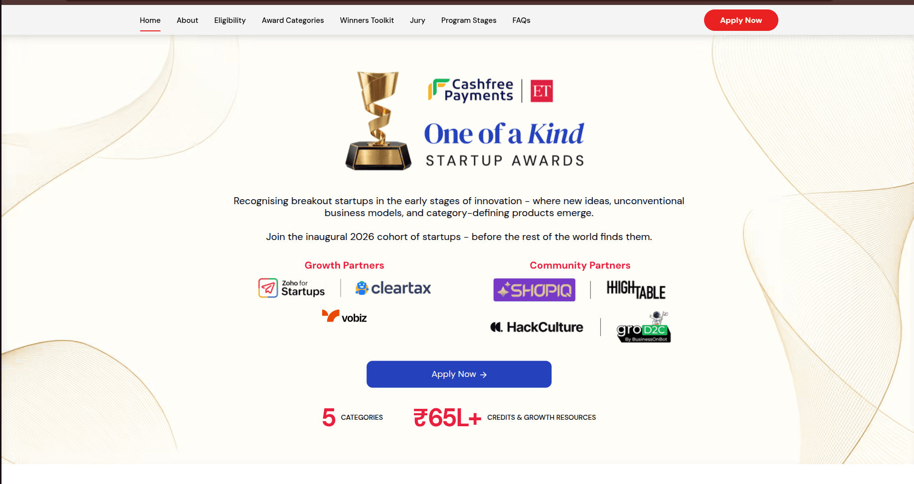 One of a Kind Startup Awards 2026