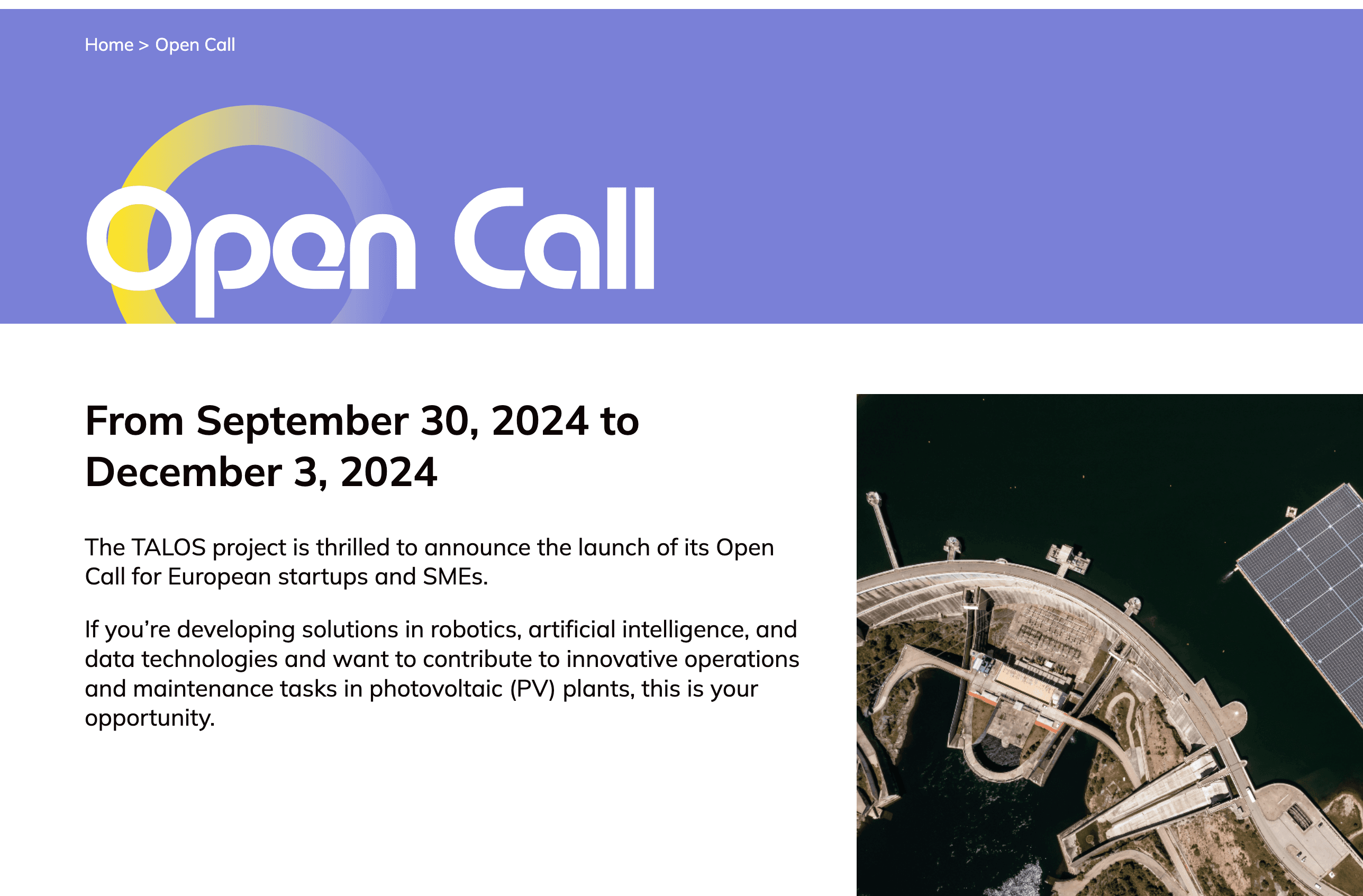 TALOS Open Call 2024