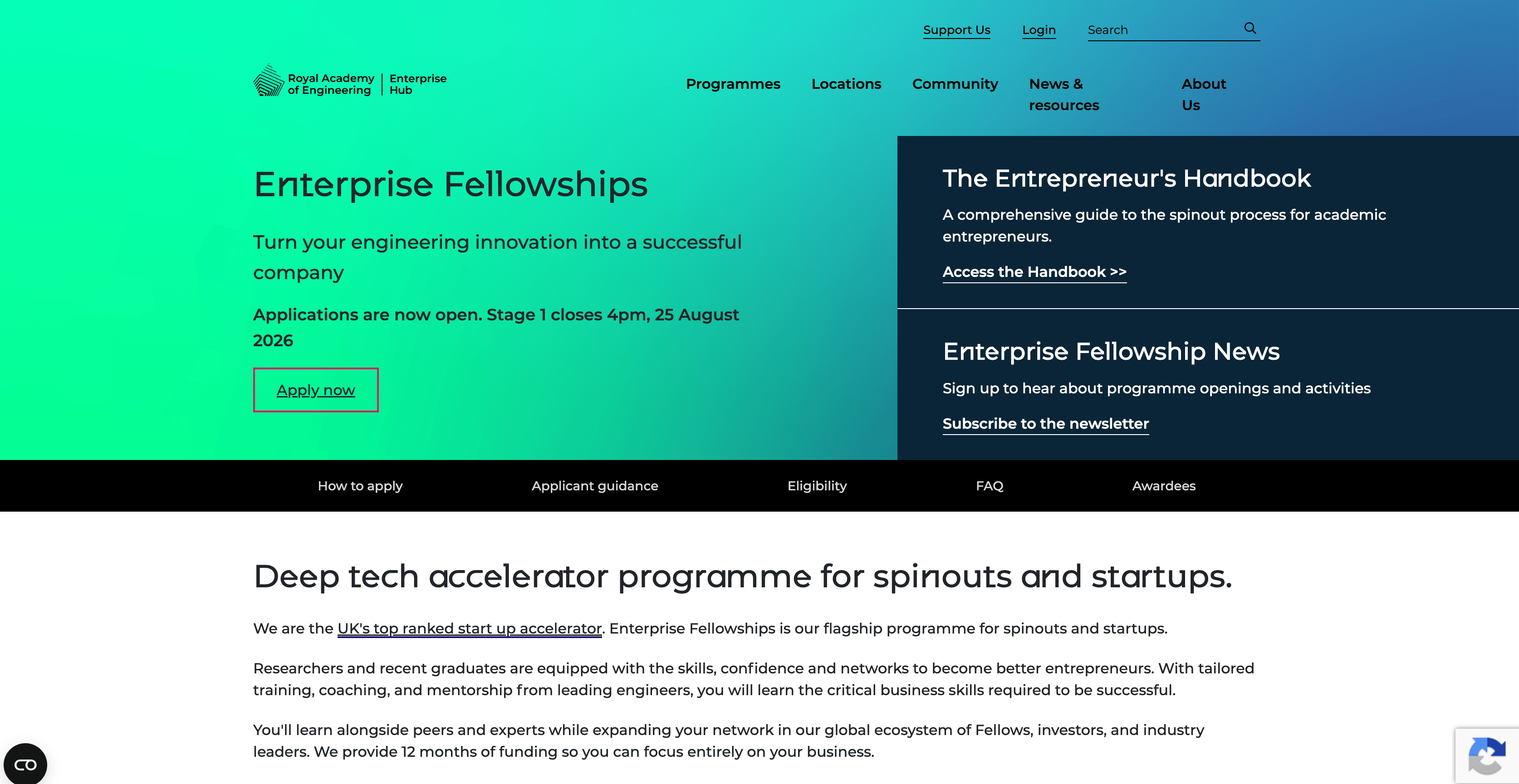 Enterprise Fellowships