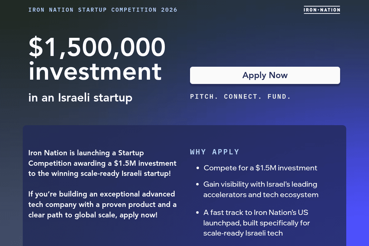 Iron Nation Startup Competition 2026