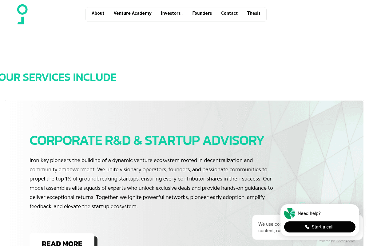 Iron Key Capital Angel-in-Residence Program 2026