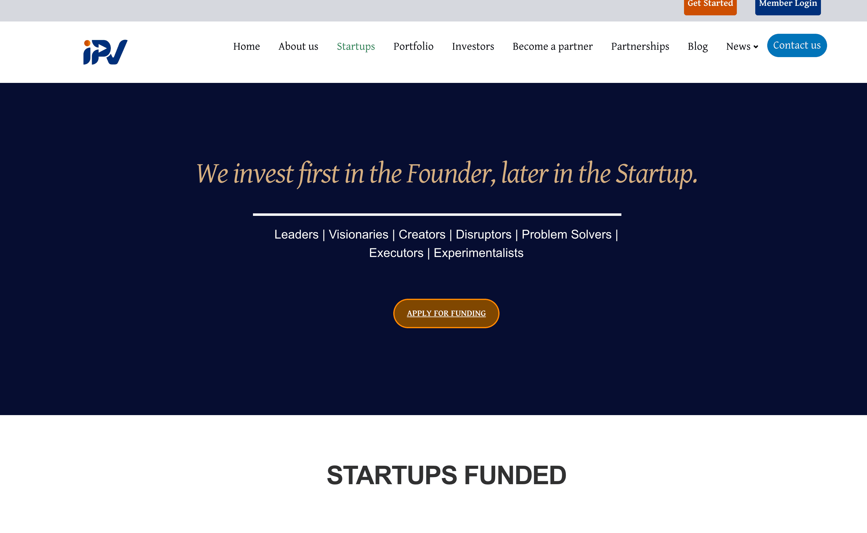 Inflection Point Ventures Funding