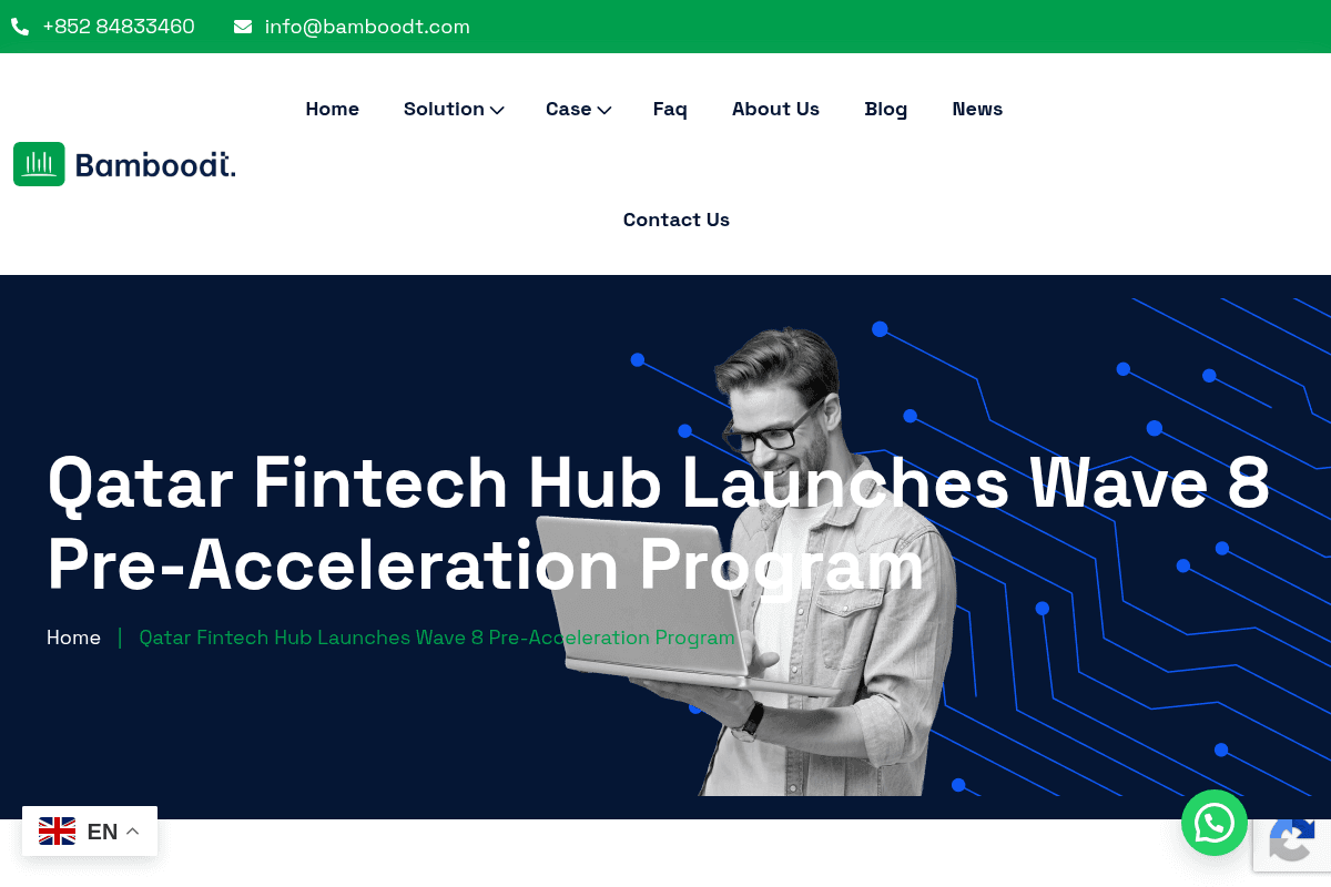 FinTech Pre-Acceleration Program Wave 8