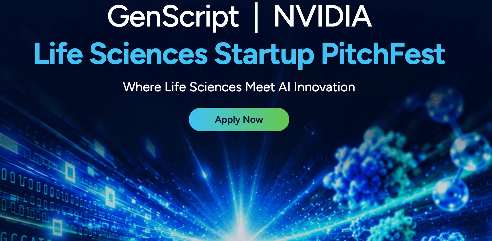 GenScript & NVIDIA Life Sciences PitchFest 2026