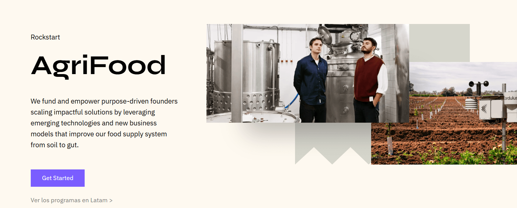 Rockstart AgriFood Accelerator Program