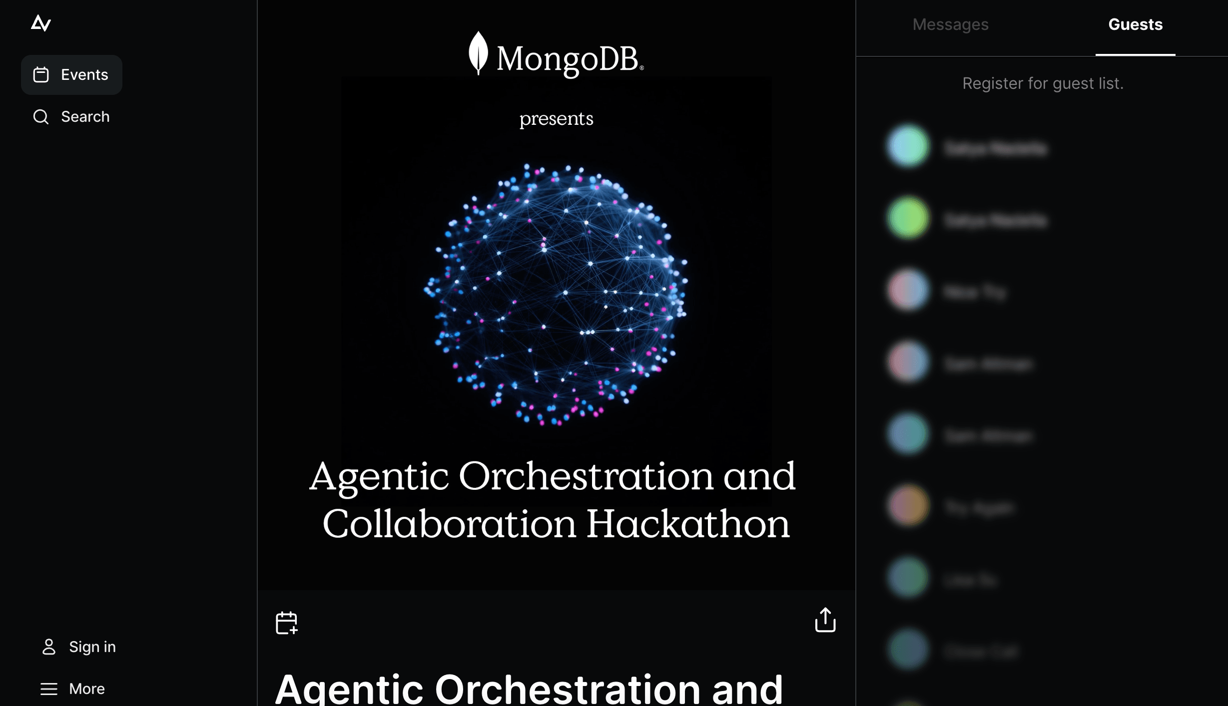 Agentic Orchestration and Collaboration Hackathon