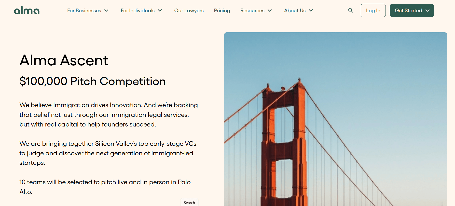 Alma Ascent Launches $100,000 Pitch Competition for Global Immigrant Startups
