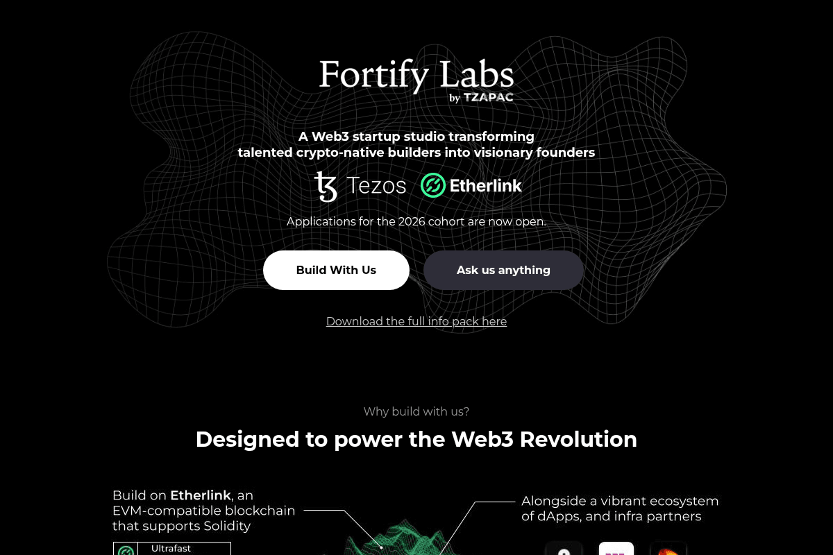 Fortify Labs Incubation Program