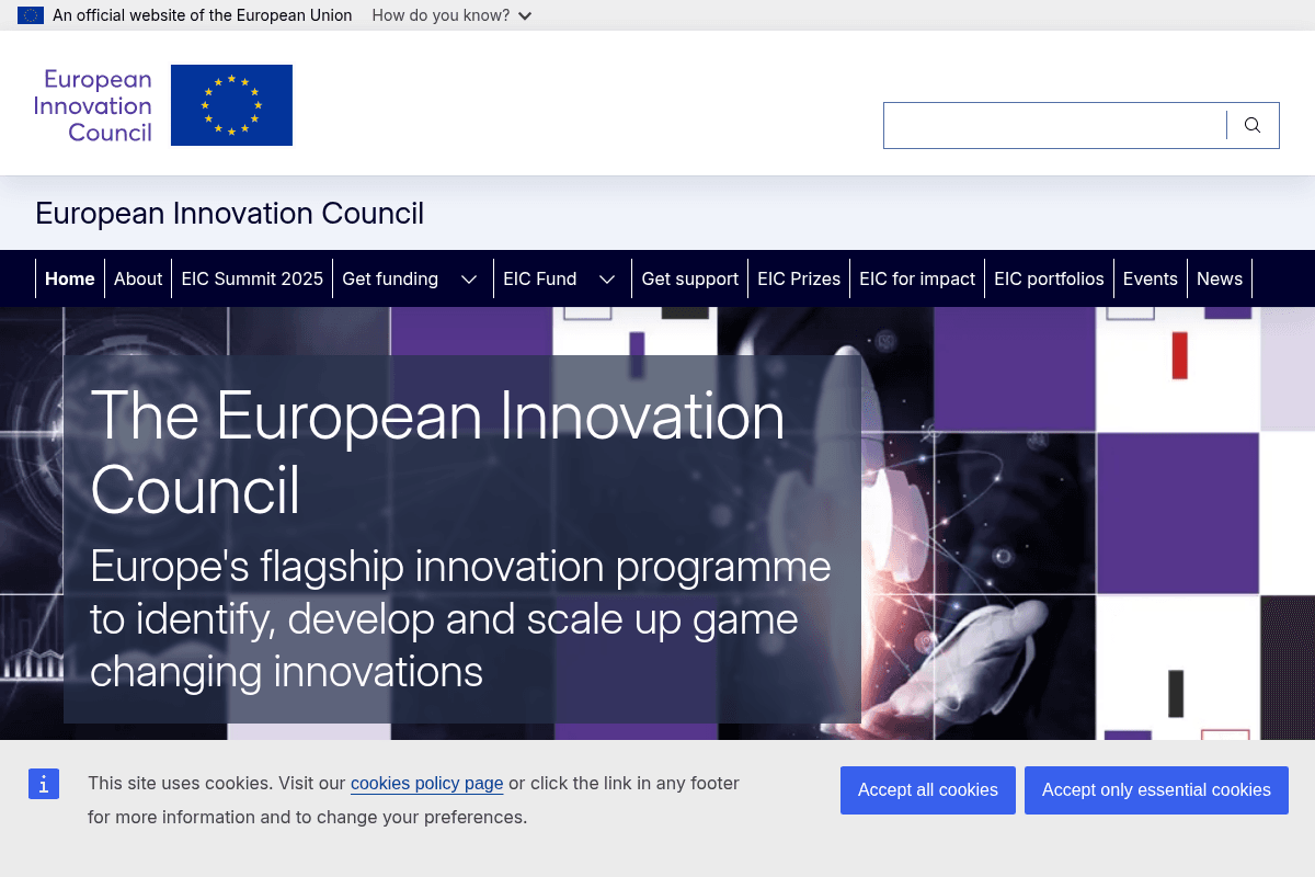 European Innovation Council Support for Ukrainian Startups