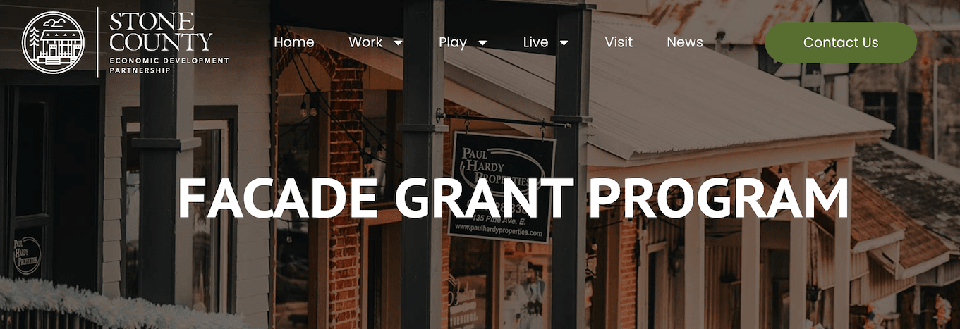 2025 Facade Grant Program