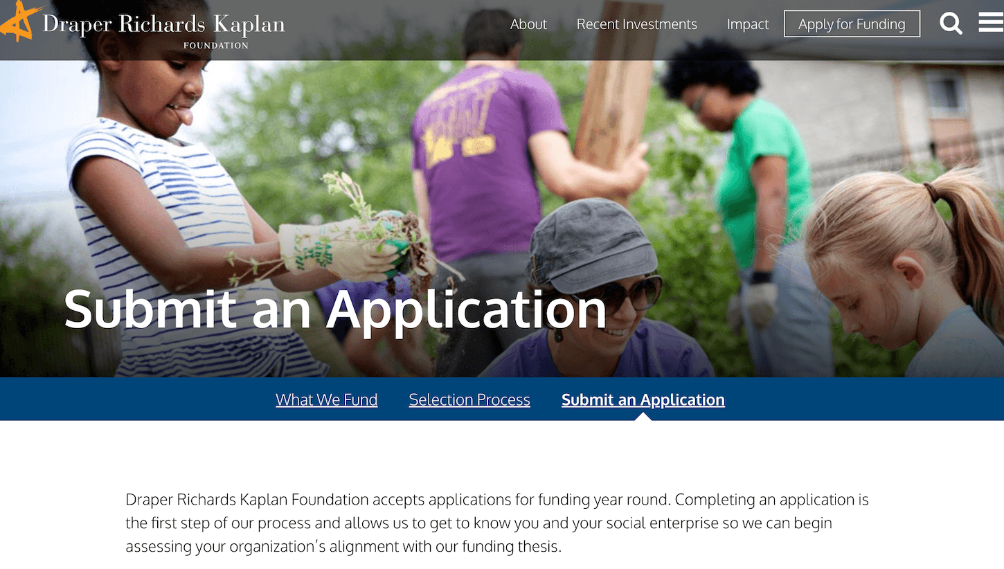 Apply Now: $300,000 for Early-Stage Social Impact Organizations