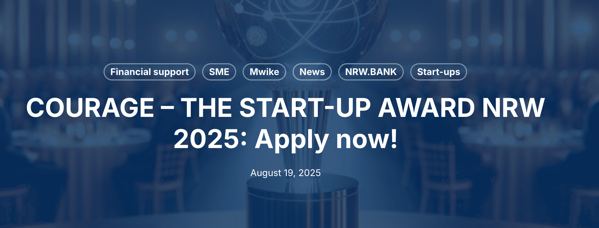 COURAGE – THE NRW START-UP AWARD 2025