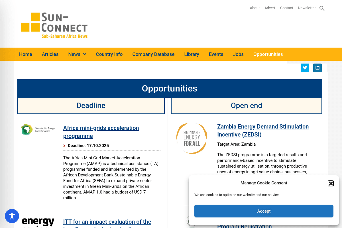 Mini Grid Performance-Based Grants Program