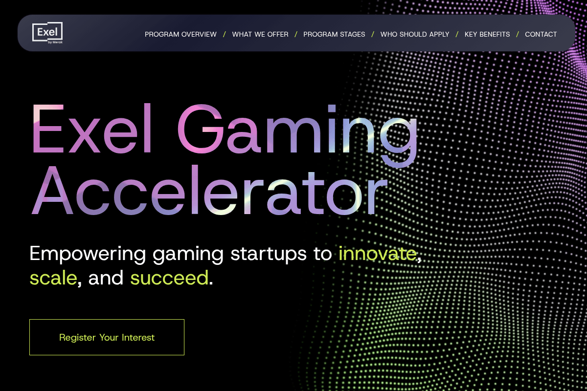 Exel Gaming Accelerator Second Cohort