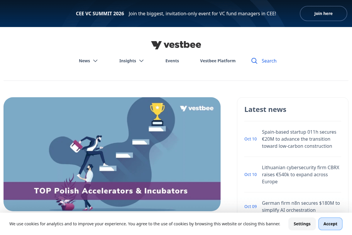 Top Polish Accelerators and Incubators