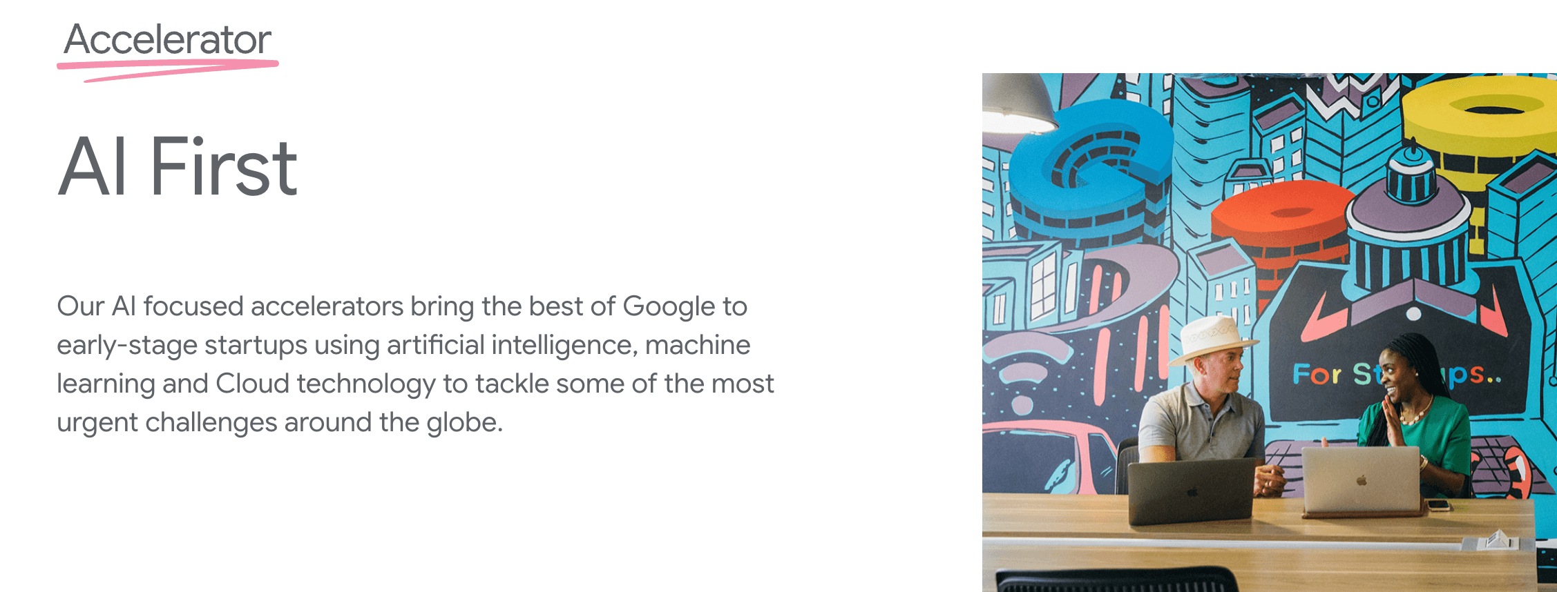 AI First - Google for Startups Accelerator