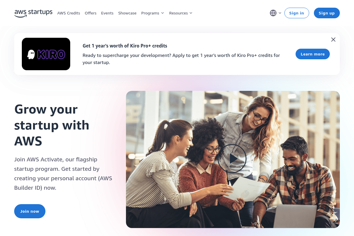 AWS Activate - Grow your startup with AWS