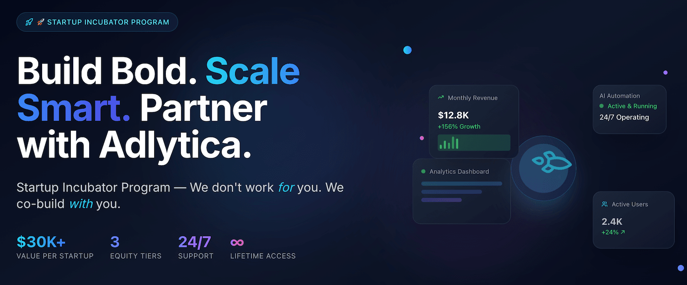 Adlytica Startup Incubator
