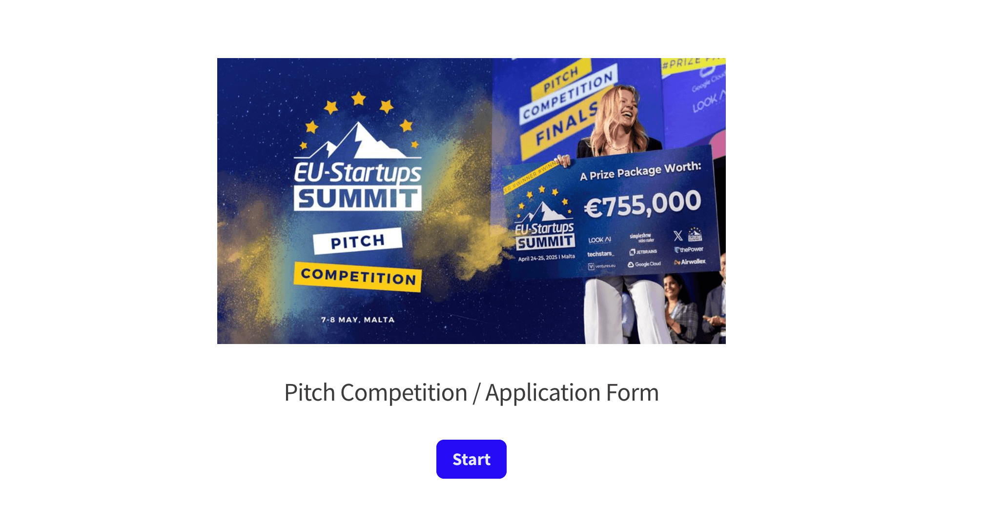 2026 EU-Startups Summit Pitch Competition