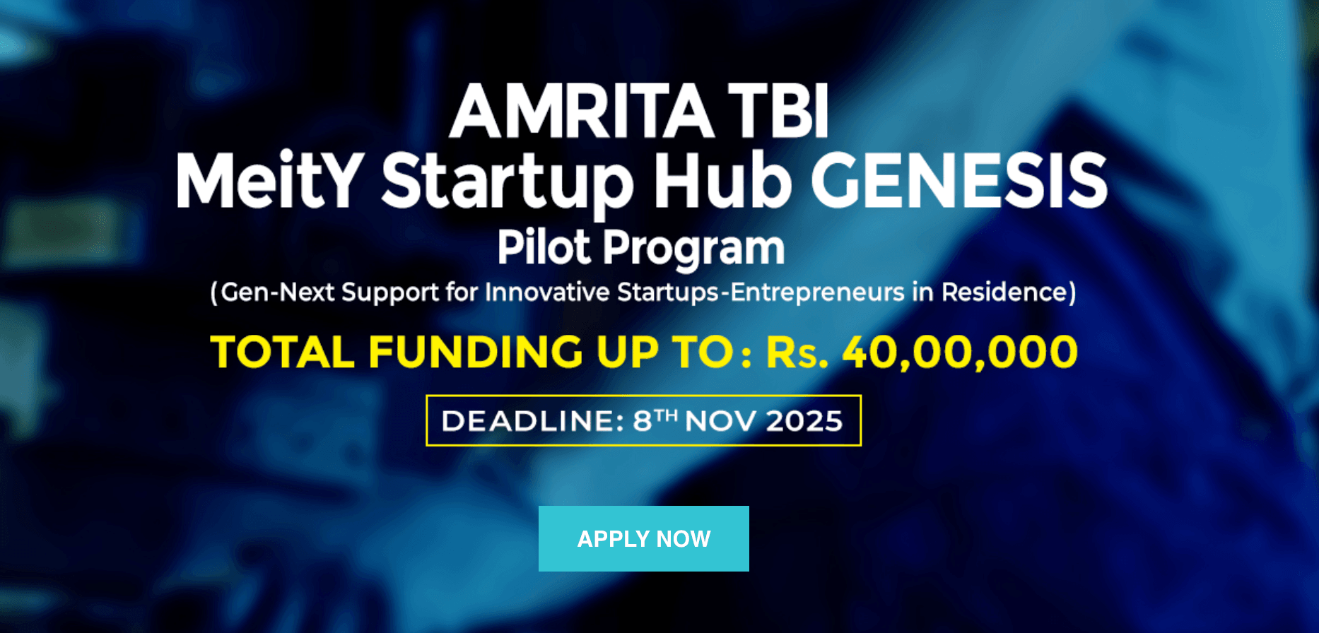 GENESIS - PILOT FUNDING PROGRAM