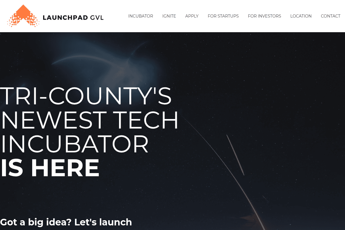 Tri-County Tech Startup Incubator Program