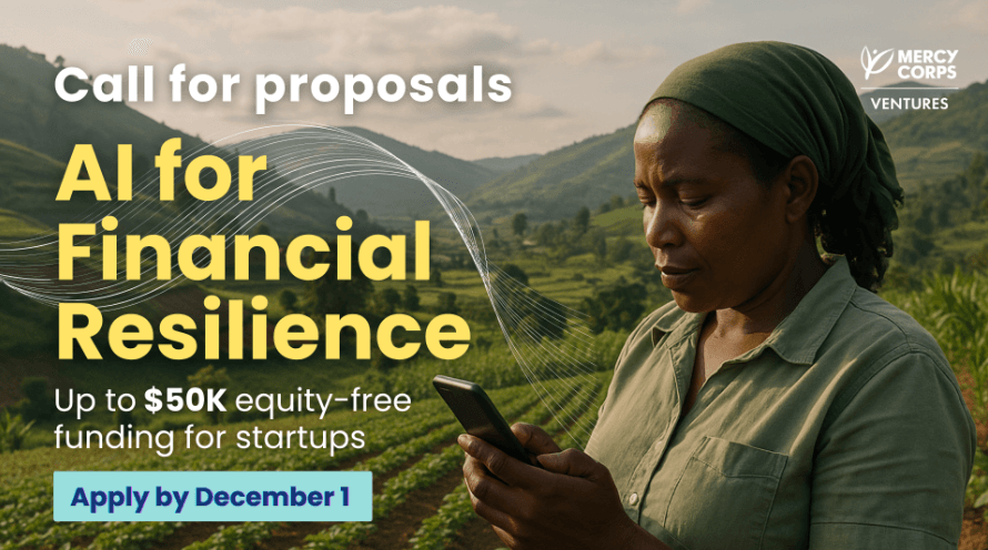 Mercy Corps Ventures’Al for Financial Resilience 2025/2026
