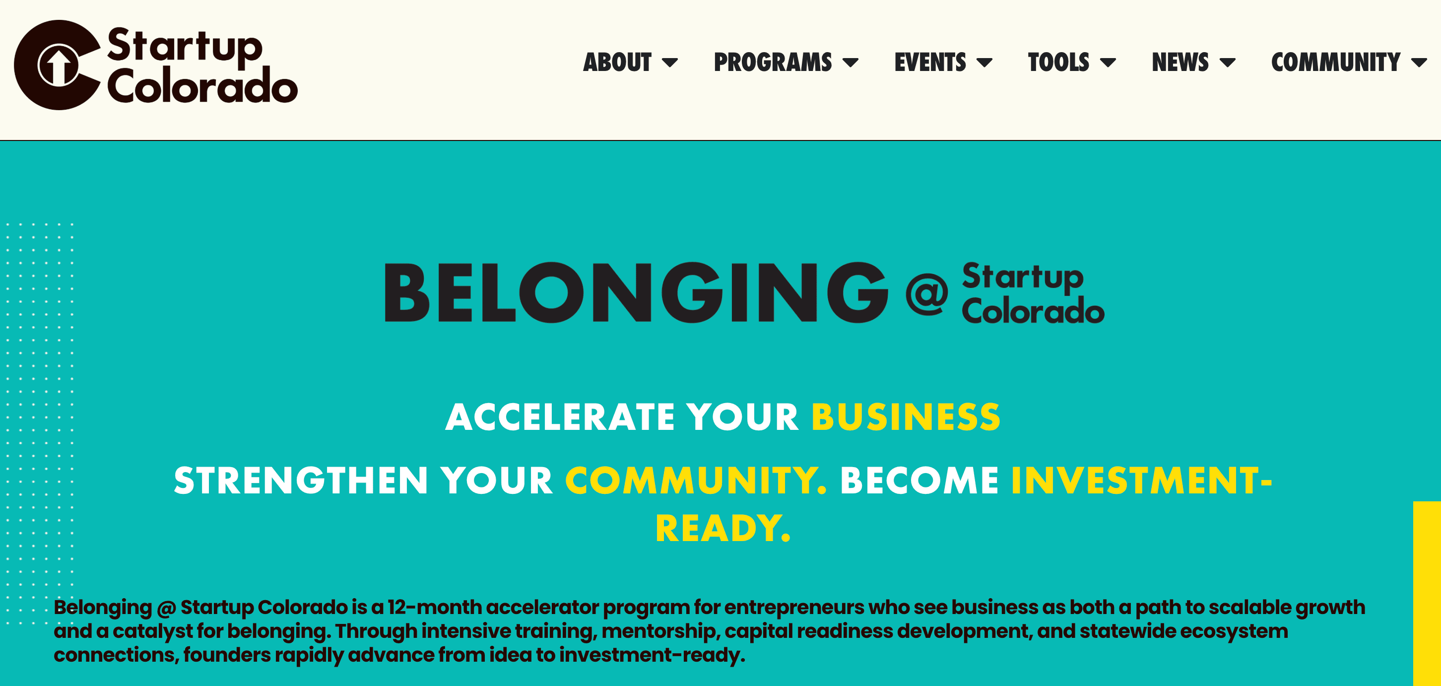 Belonging @ Startup Colorado Accelerator