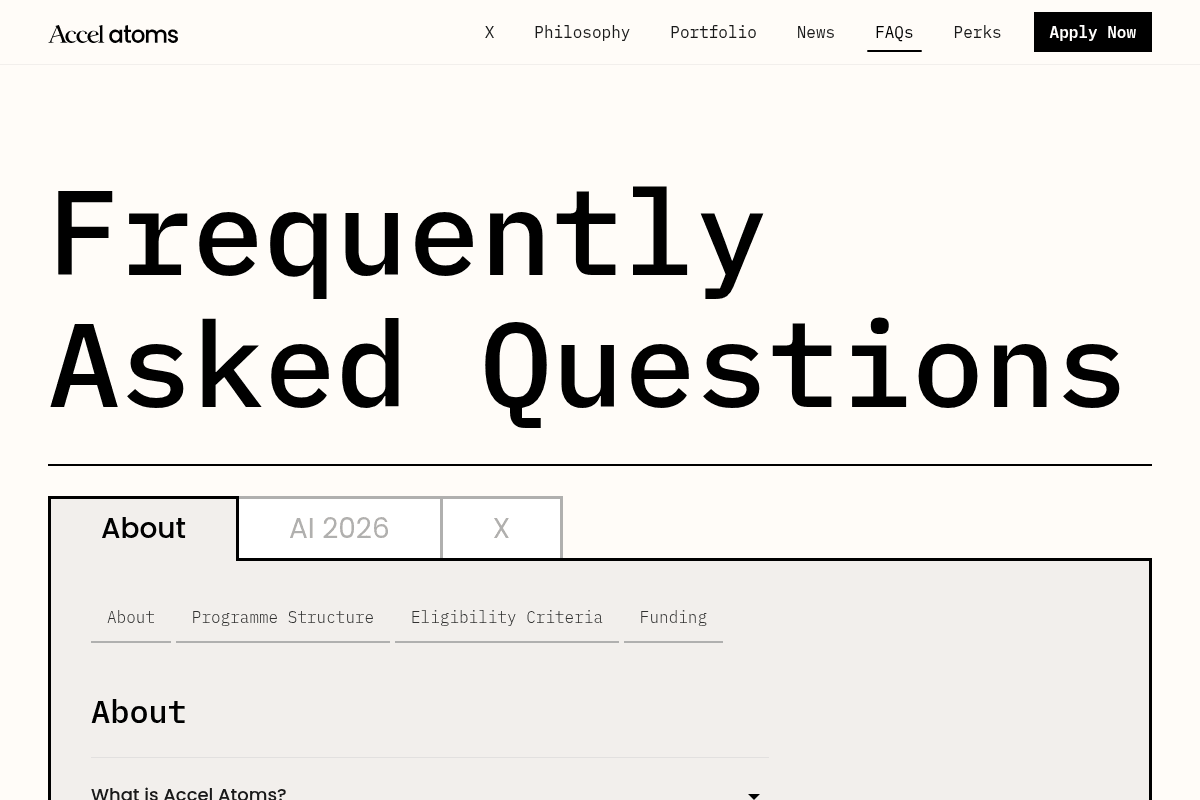 Accel Atoms x Google AI Futures Fund Accelerator Program