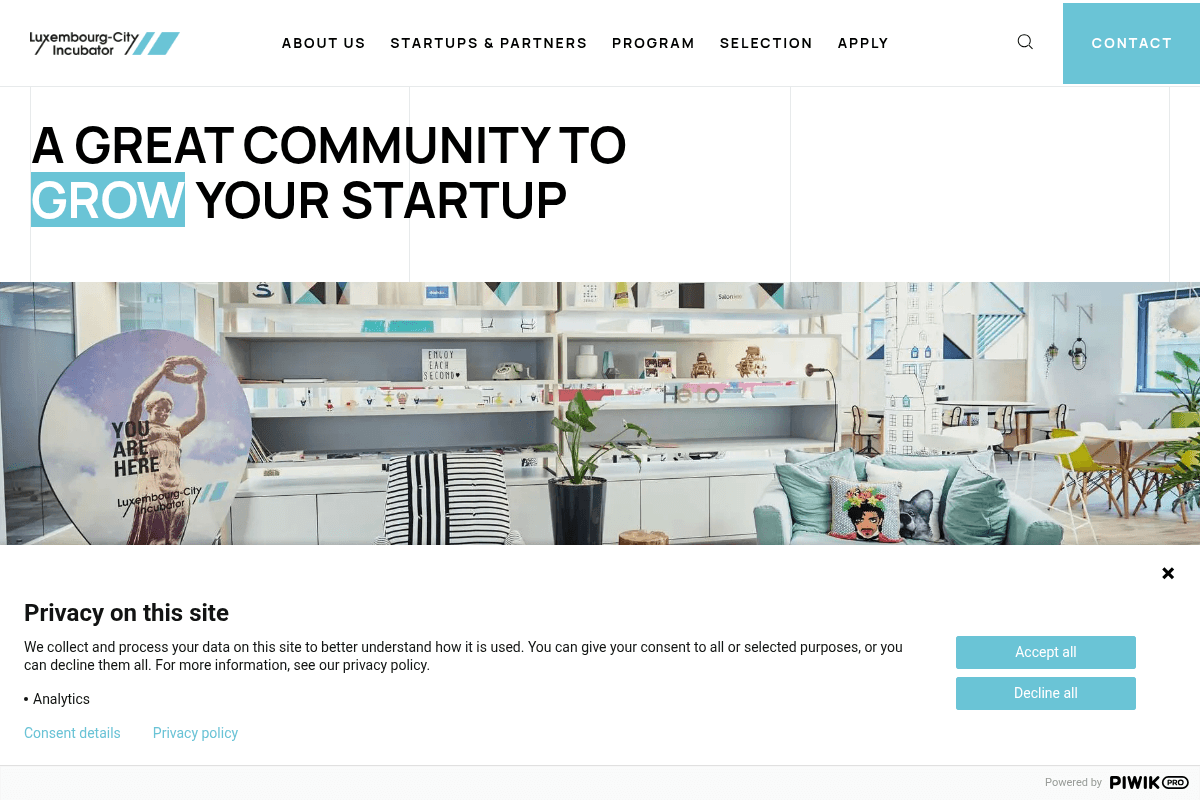 Luxembourg City Incubator – Startups & Innovation