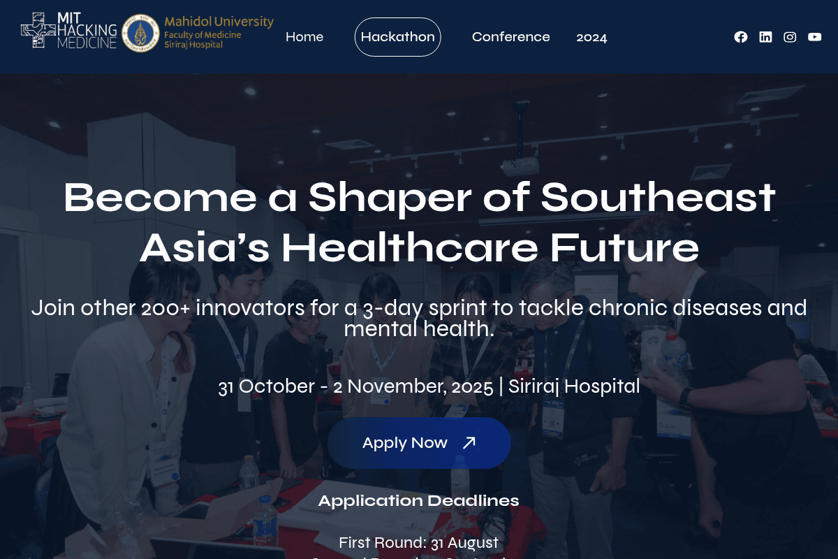 Siriraj x MIT Hacking Medicine Hackathon 2025