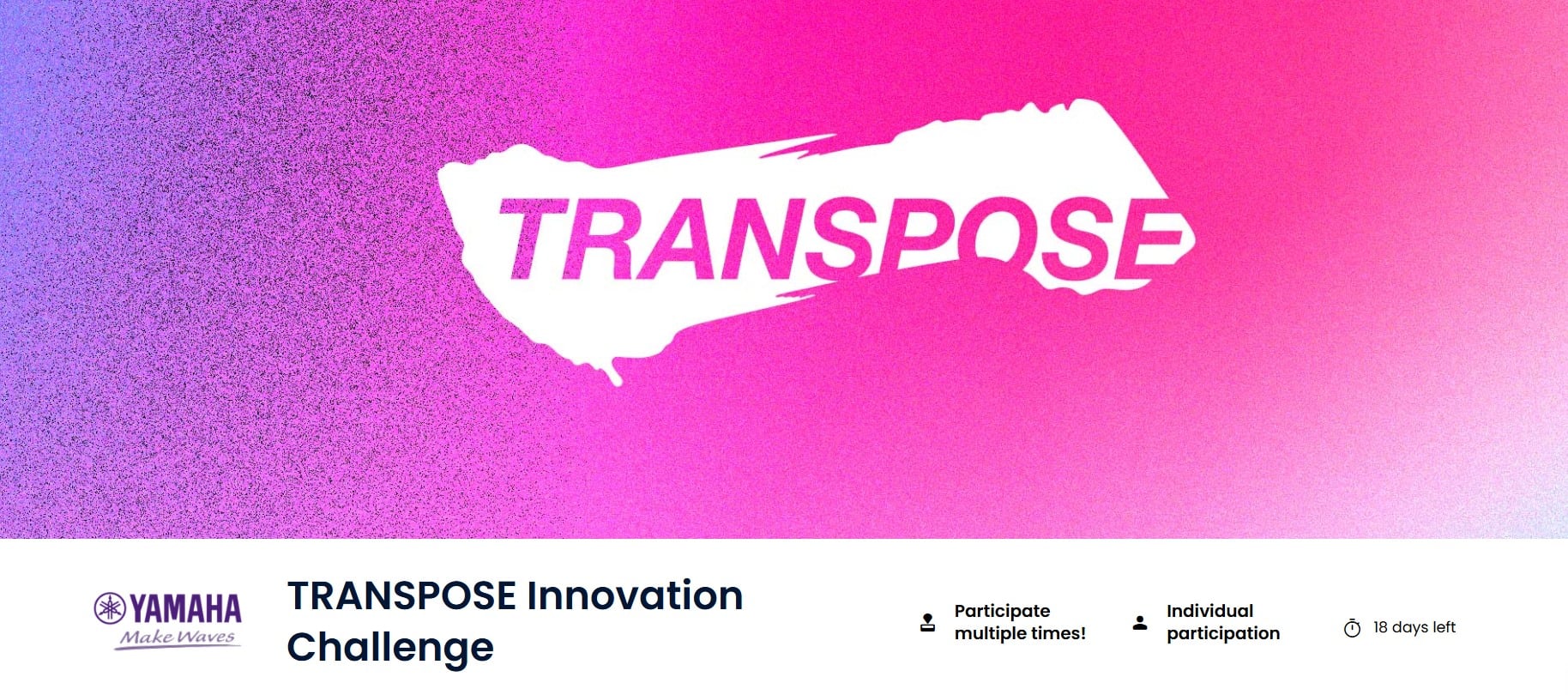 TRANSPOSE Innovation Challenge