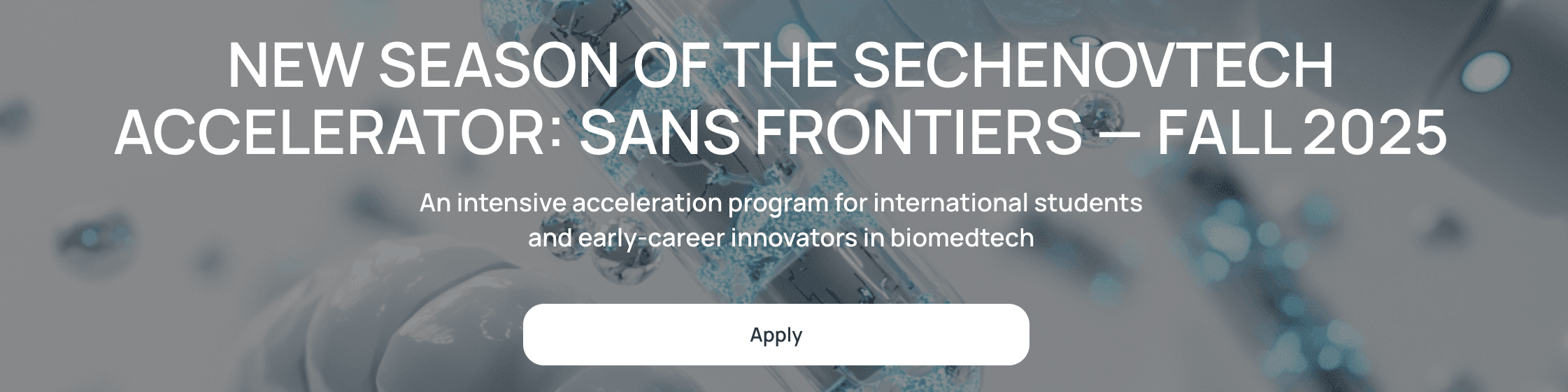 Sechenov Tech Sans Frontiers