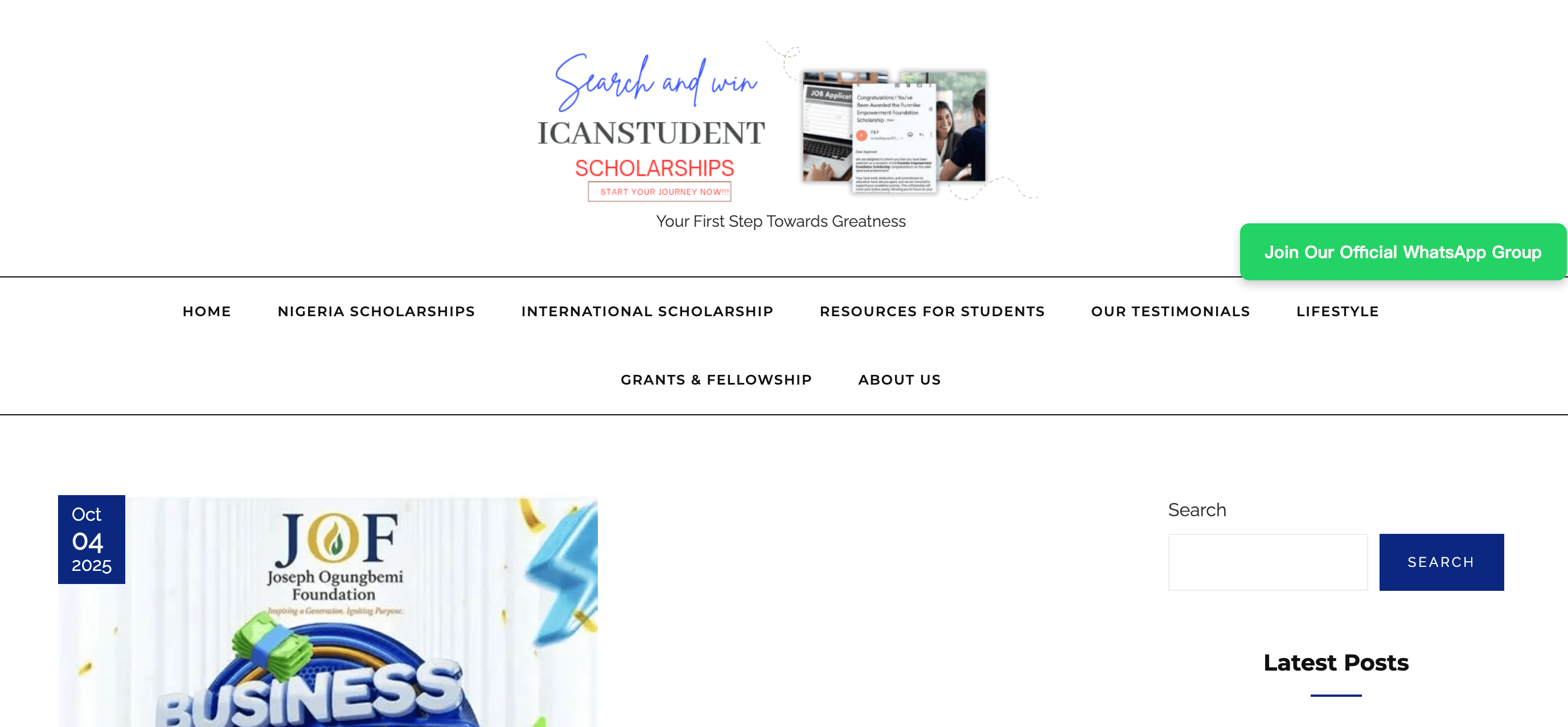 JOF 2025 Business Grant Initiative